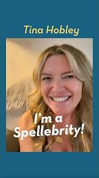 "I'm a Spellebrity!" // Tina Hobley