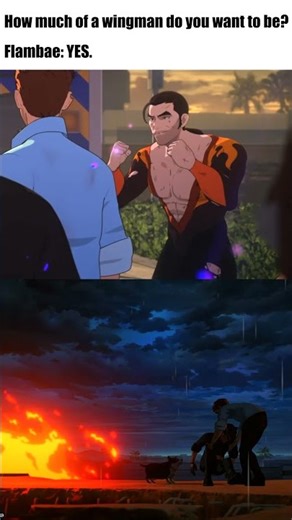 Flambae Is Actually the Best Wingman in Dispatch #dispatch #dispatchgame