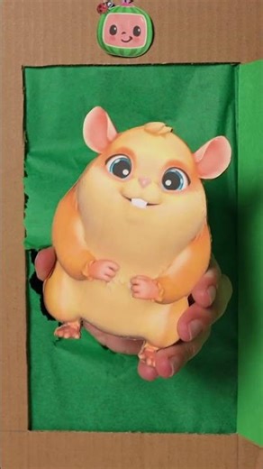 Who's At The CoComelon Door? 🚪 Boba Bear Surprise #kids #shorts