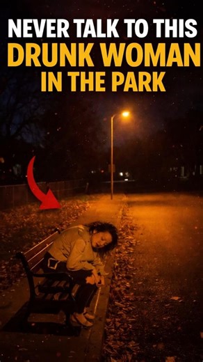 NEVER TALK TO THIS DRUNK WOMAN IN THE PARK 🍷