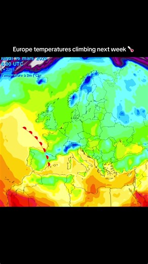 Spring Weather Forecast for Europe: Rising Temperatures Ahead