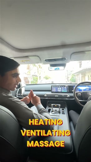 MG U9 Seats & Interior | Massage, Ventilation & Premium Comfort