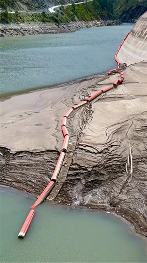 30K views · 387 reactions | Controlled gate operation releases accumulated sediment to maintain reservoir efficiency and dam safety. #spillway #reservoir #SedimentFlushing #DamEngineering #ReservoirManagement #DamOperation | Kashmir Explorer | Facebook