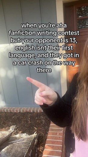 Awkward Fanfiction Writing Contest Moment