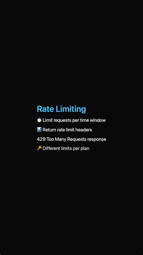 Rate Limiting Saves Your Server | API Design Best Practices Ep.9 #Shorts