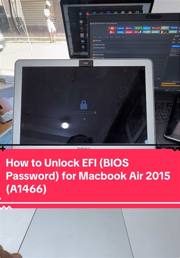 Cómo desbloquear el EFI y la contraseña de BIOS de Macbook Air 2015