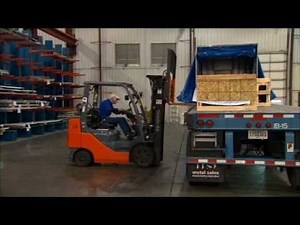 Metal Sales video for Unloading, Storage, and Handling of Standing Seam Metal Roof Panels