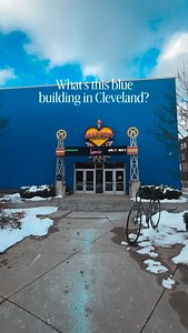 A big blue building where Cleveland finds community through theatre. Since 1978, @nearwesttheatre has empowered local talent and brought neighbors together on and off stage. Follow them to learn more about their mission and find more info about upcoming projects! 💙🎭 | Cleveland Vibes