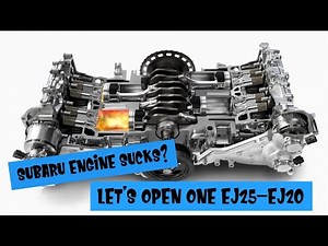 How to rebuild subaru engine:EJ25