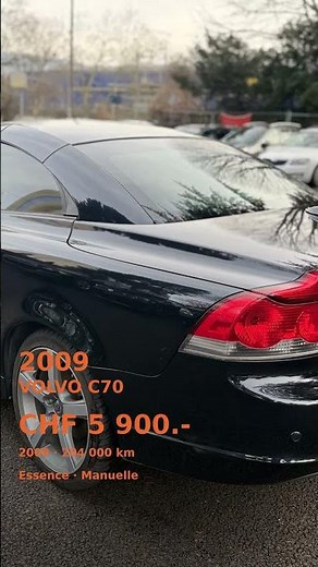 2009 Volvo C70 - CHF 5’900.- #Shorts
