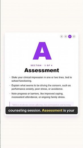 How to Write a SOAP Note for School Counseling #Shorts