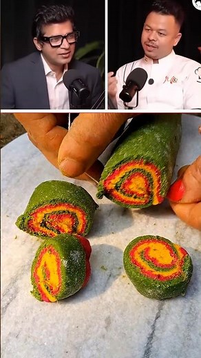 Rainbow Puri Recipe 🌈 | Chef Ravi Micheal Special | Easy Viral Shorts 🚀🔥 #recipe #food #shortsfeed