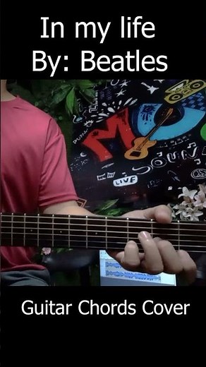 In my Life - The Beatles - Guitar Chords Tutorial