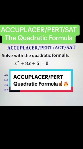 Solving Quadratics Using the Quadratic Formula Explained