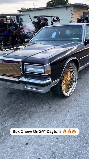 Box Chevy On 24” Daytons: Classic Car Showcase
