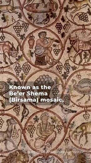 A 1,600-year-old Byzantine mosaic found near Gaza is now on display in Israel. The Be’er Shema mosaic features animals, myths, and daily life scenes—one of the south’s most impressive ancient finds. | The Jerusalem Post