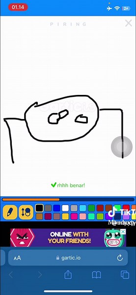 ku tak pandai berdusta jujur saja main gartic sama idola boleh juga😆😇🤏🏻 [g kangen gartic sahabat? @Salma Salsabil] #salmasalsabil #bolehjugasalmasalsabil #salmine #fypage