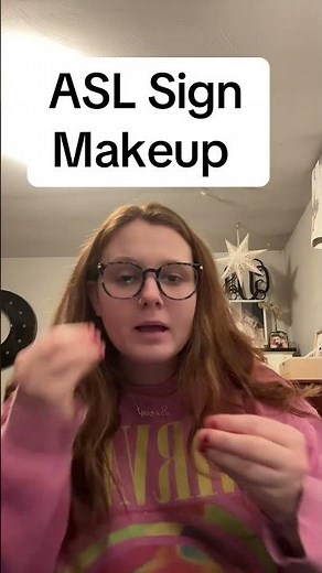 Learn How To Sign "Makeup" in ASL for Beginners | American Sign Language #shorts