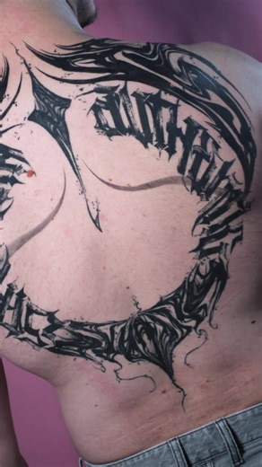 Is this too much? Definitely not! And also honestly, who cares about opinions on the internet. 😁 This guy presented me his heavy tattoo idea, mixing visual ideas with mythology and metaphors. Since we have done the lettering back piece about 2 years ago, he trusted me again with the symmetry. 🙏🏻🖤 Btw. the chest is fresh, the shouldera are healed for about 1,5months. Take a look at it, since many complain about tattoo artists not showing healed results. I love this project! 📍Cologne, DE ✉️: 
