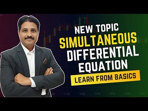 SIMULTANEOUS DIFFERENTIAL EQUATION SOLVED PROBLEM 1 | HIGHER ORDER DIFFERENTIAL EQUATION