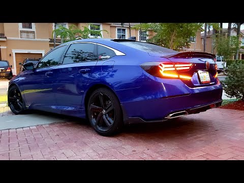 V1 Aftermarket LED Taillights Install for Honda Accord 2018-2020