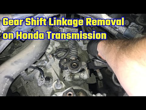 Gear Shift Linkage Removal Honda Manual Transmission
