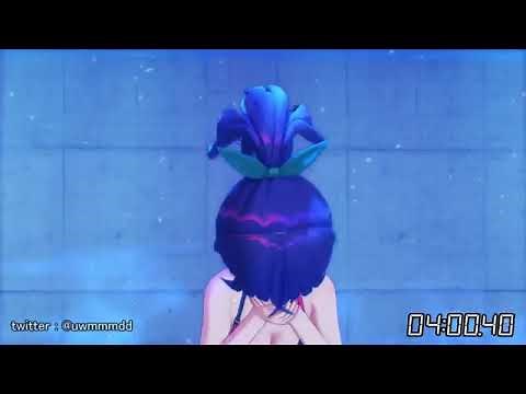 anime girl underwater belly contractions and drowning #2