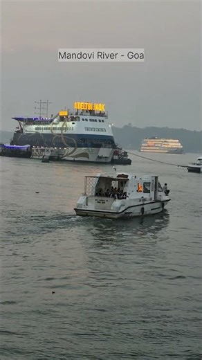 Mandovi Riverfront Goa | Evening Cruise Boats, River Life & Scenic Views