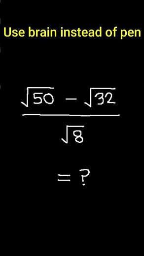 Square Root Algebra Problem