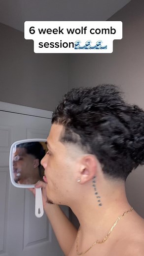 How often do y’all comb???🌊🌊🌊 #fyp #viral #360waves #wavetutorial #wavecheck #wolfingwaves