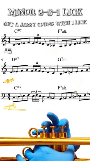 Avior Rokah on Instagram: "30 Minor Jazz licks in 12 keys 🔥"