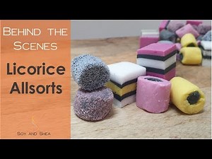 Making licorice Allsorts with Melt & Pour and Soap Dough! | Soy and Shea