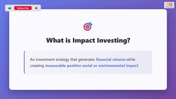 Impact Investing Explained: How to Invest for Profits AND Purpose | Ethical Investing Guide