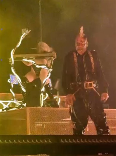 Rammstein - Till Lindemann Close Up with Band in the Stage Performance Live Show & Big Crowd Fans Last Europe Germany 2026 #rammstein #tilllindemann #lindemann #metal #раммштайн