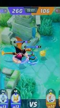 My younger son plays as Azumarill in Pokemon UNITE, #nintendoswitch​ #pokemonunite​ #azumarill​