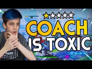 This Fortnite Coach is beyond Toxic..