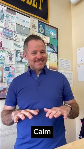 How to Sign "Calm" in ASL