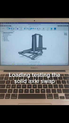 #4WD Solid Axle Swap for Triton | Coil Towers & Stress Testing | Fusion 360