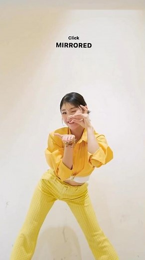 [ #ClickChallenge ] RAN Click dance（Mirrored🪞）一緒に #Click ダンス踊ってみてね🕺 #ME_I #ME_I_Click #shorts