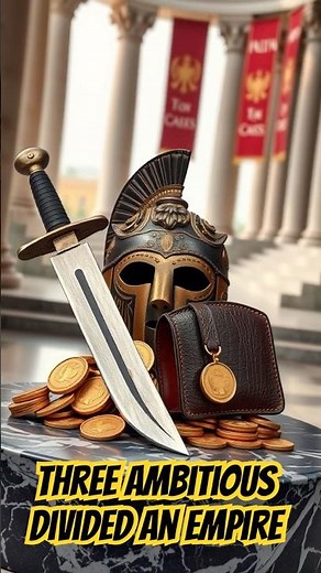 The First Triumvirate: How Three Ambitious Men Divided an Empire #History, #MarcusCrassus