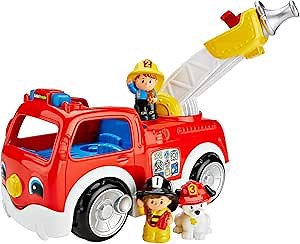 Fisher-Price Little People Lift 'n Lower Fire Truck