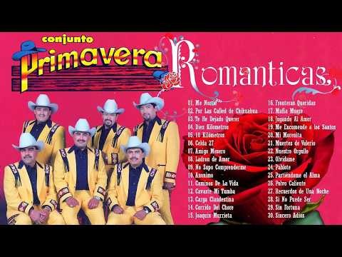 CONJUNTO PRIMAVERA SUS MEJORES ÉXITOS | CONJUNTO PRIMAVERA MIX ROMÁNTICAS PARA ENAMORARSE MÁS