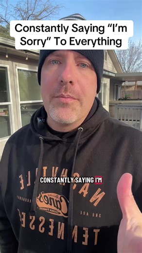 Constantly saying I’m sorry to the point you think everything is your fault. #mentalhealth #trauma #edutok #childhoodtrauma #sorry