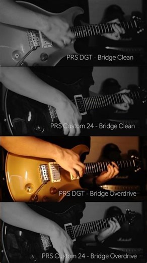 PRS DGT vs Custom 24 - Which is the best Paul Reed Smith Guitar? #guitar #guitarist #music #demo