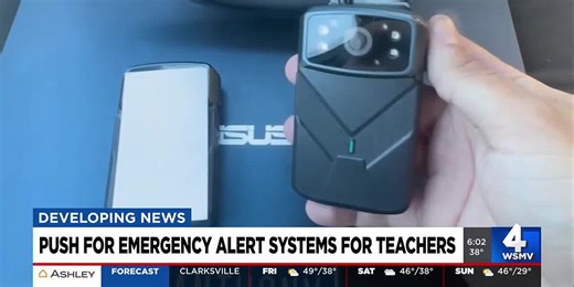 Push for emergency alert systems for teachers