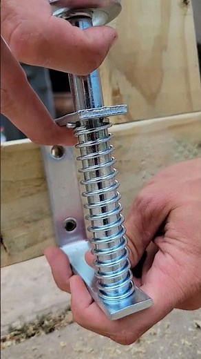 Wood Gate Caster Wheel Installation