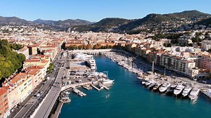 Aerial views of 🏖️ Nice, France 🌴 from a recent shoot with HGTV 🇺🇸 Thanks to clearance.aero for the authorisations 📝 🚁 dronealps.com | Drone Alps - Aerial Video & Photography