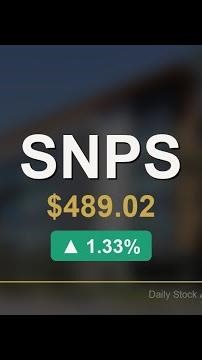 Synopsys (SNPS) Up 1% Friday — Technical Breakdown | StokTok