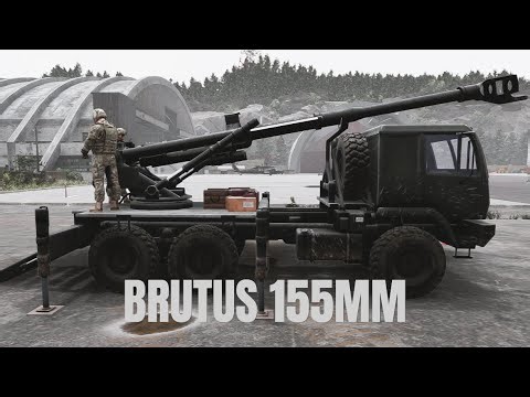 #brokenarrow #army #military | Brutus 155mm - Broken Arrow Artillery