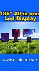 199K views · 794 reactions | 135" Foldable All-in-One Display – big-screen vibes, zero space hassle. One-touch lift/fold: perfect for family time, work calls, gaming. Fits any space. Upgrade now. DM for details! | Shenzhen Ocolour Technologies Co., Ltd | Facebook